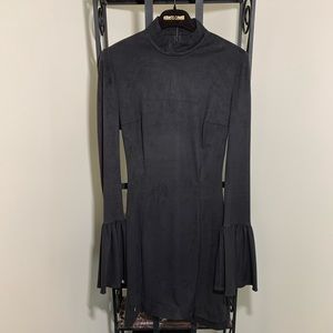 Philipp Plein Suede mini dress size small